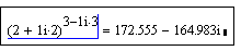 ax[2+i2;3-i3]=172.555-i164.983